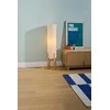 Atmosphera Lamp Toršeras su tekstiliniu gaubtu RAFA, medinės kojelės, Ø 24 x 107 cm
