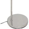 Lamp FLORIS arkinis toršeras, metalinis, sidabro spalvos, 177 cm