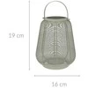Home Styling Collection Metalinis žibintas su rankena, 16 x 19 cm