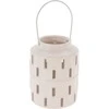 Home Styling Collection Žvakių žibintas, metalinis laikiklis, 10 x 13 cm