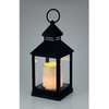 KOOPMAN DEKORACINIS ŽIBINTAS 23 CM LED SU BATERIJOMIS Juodas 176821