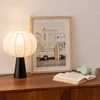 Atmosphera Lamp Naktinė lempa JUMS su medvilniniu gaubtu, Ø 25 cm