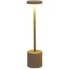 Home Styling Collection Lamp LED stalinė lempa su įkraunama baterija, metalinė, 34 cm