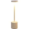 Home Styling Collection Lamp LED stalinė lempa su įkraunama baterija, metalinė, 34 cm