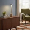 Home Styling Collection Lamp LED stalinė lempa su įkraunama baterija, metalinė, 34 cm