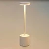 Home Styling Collection Lamp LED stalinė lempa su įkraunama baterija, metalinė, 34 cm