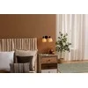 Atmosphera Bamboo LIO lubiniai šviestuvai su 2 pintais bambuko gaubtais, 2 x Ø 17 cm
