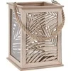 Home Styling Collection LEAF DESIGN žibintas - žibintas žvakei, 18x26 cm