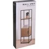 Bibliotekos lentyna su spintele KASTO, 43 x 33 x 153 cm