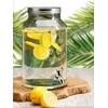 Excellent Houseware Stiklainis su kraneliu stiklinis 5,5 l