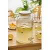 Excellent Housware Vessel with tap. glass. 6 l