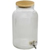Excellent Housware Vessel with tap. glass. 6 l