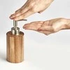 Liquid soap dispenser, Acacia wood, ZELLER