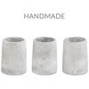 Liquid soap dispenser VILLENA, concrete, 150 ml, Wenko