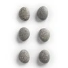 PIECES Magnetukai užrašams STONE, poliresin, 6 vnt., ZELLER