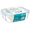 5five Simply Smart Maisto indas su dangteliu, 2,26 l, stiklinis