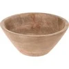 Excellent Houseware Puikūs namų apyvokos reikmenys Mango medžio dubuo, Ø 20 cm, raudonas