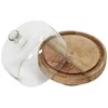 Home Styling Collection Mango medžio pyrago lėkštė, Ø 19 cm
