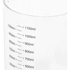 Excellent Houseware ZOPA stiklinis virtuvės matavimo puodelis, 1 l