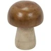 Home Styling Collection Medinė grybo figūrėlė, 15 cm