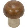 Home Styling Collection Medinė grybo figūrėlė, 15 cm