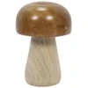 Home Styling Collection Medinė grybo figūrėlė, 20 cm