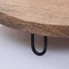 Excellent Houseware Medinis padėklas su metalo kojelėmis MANGO WOOD, apvalus, 30 cm