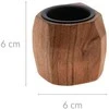 Home Styling Collection Medinė žvakidė, akacija, 6 cm