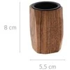 Home Styling Collection Medinė žvakidė, akacija, 8 cm
