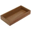 Excellent Houseware Medinis rašomasis staliukas HEDO stalčiui, 30 x 15 x 5 cm