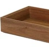 Excellent Houseware Medinis rašomasis staliukas HEDO stalčiui, 30 x 15 x 5 cm