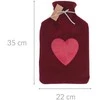 Home Styling Collection Megztas karšto vandens buteliuko dangtelis, 35 cm