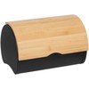 Bamboo Metalinė duonos dėžutė su bambukiniu dangteliu SENSIA