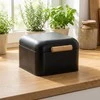 Metal bread box ZELLER, 20 x 20 x 13 cm