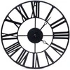 Atmosphera Metal sieninis laikrodis VINTAGE in juodas color 36,5 cm