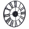Atmosphera Metal sieninis laikrodis VINTAGE in juodas color 36,5 cm