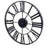 Atmosphera Metal sieninis laikrodis VINTAGE in juodas color 36,5 cm