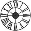 Atmosphera Metal sieninis laikrodis VINTAGE in juodas color 36,5 cm