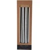 Home Styling Collection Metalinės stalo žvakės, 30 cm