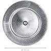 Home Styling Collection Metalinė apatinė plokštė, Ø 33 cm