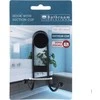 Bathroom Solutions Dvigubas Kabliukas Su Siurbtuku, Juodas, 6,5x5,5x10 cm