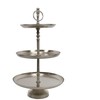 Mondex Metalinė lėkštė, 3 lygių, 50 cm