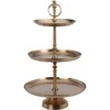 Mondex Metalinė lėkštė, 3 lygių, 50 cm