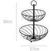 5five Simply Smart Metalinė lėkštė, 2 lygių, 38 cm aukščio
