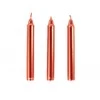 Home Styling Collection Metalinės parafino stalo žvakės, 10 cm