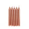 Home Styling Collection Metalinės parafino stalo žvakės, 10 cm