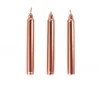 Home Styling Collection Metalinės parafino stalo žvakės, 10 cm