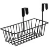 Storage Solutions Metalinis krepšys kabinimui ant durų, 28 x 15 x 21 cm