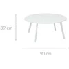 Metalinis sodo stalas SAONA, Ø 90 cm