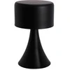 Home Styling Collection Juoda metalinė LED stalinė lemputė be laido 20,5 cm